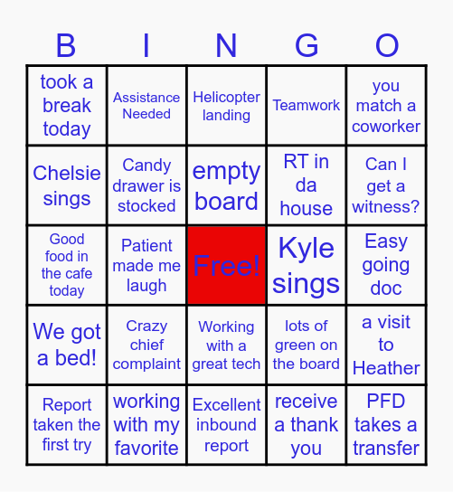 Happy Nurses Week! Bingo Card