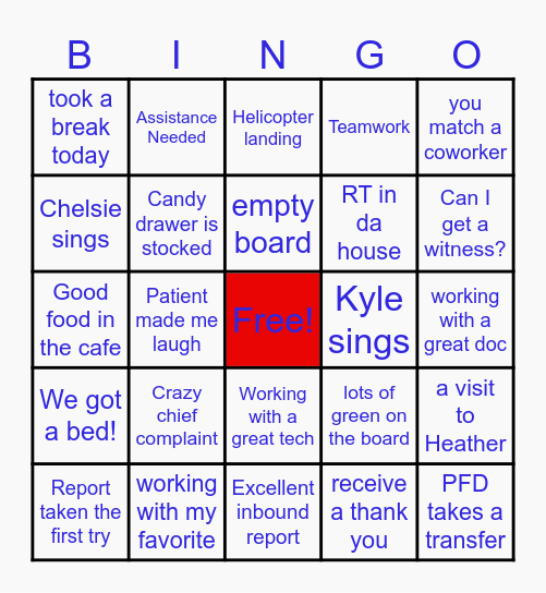 Happy Nurses Week! Bingo Card