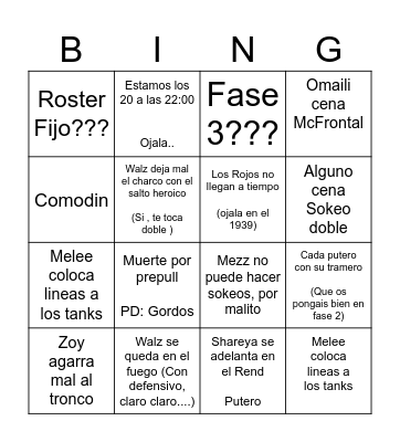 Fyrakk UncensoreD Bingo Card