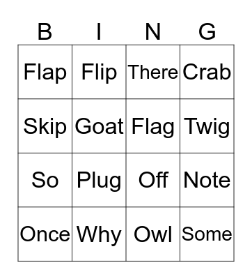 The Last Day Bingo Card