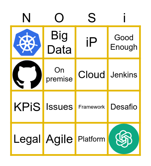 All Hands - Roll with the Punches Bingo Card