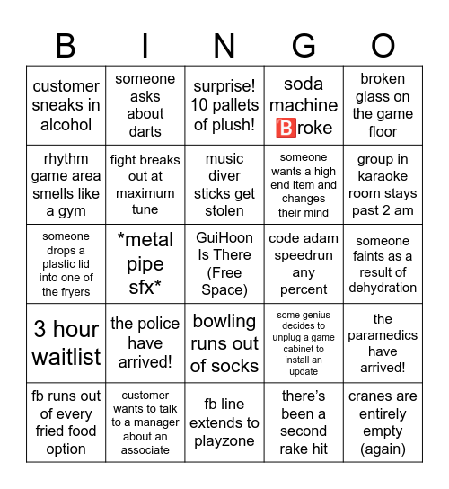 BIG DEAL WEEKEND BINGO Card