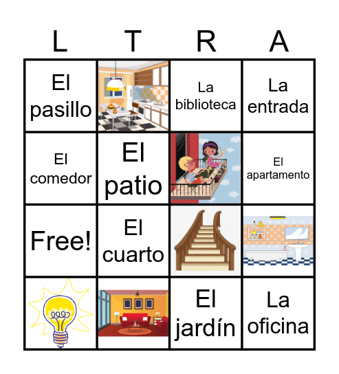 Loteria Bingo Card