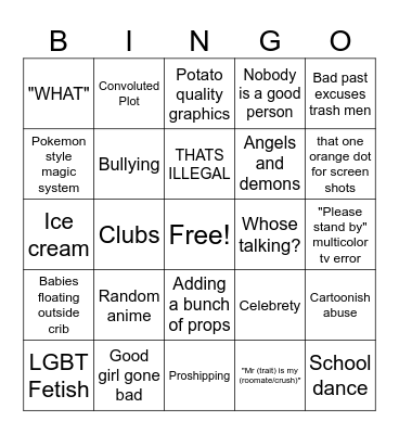 Gacha Bingo Card