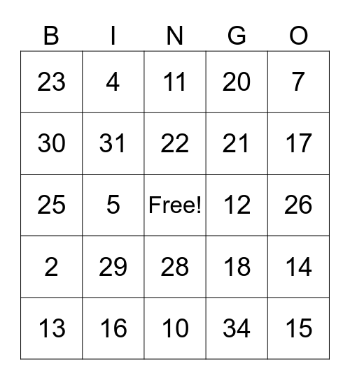 Warehouse Bingo Card warehouse-bingo-card