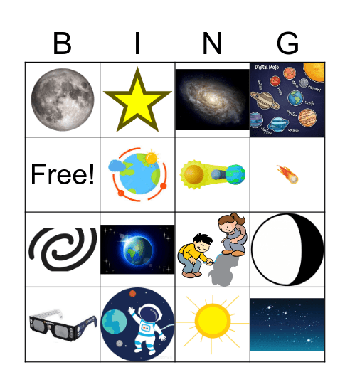 Eclipse BINGO Card