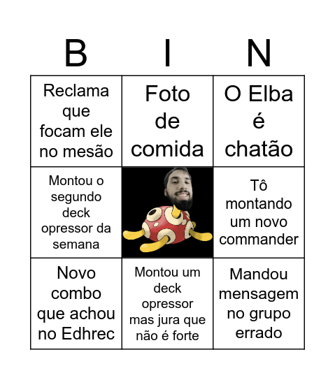 BINGO DO LÉO Bingo Card