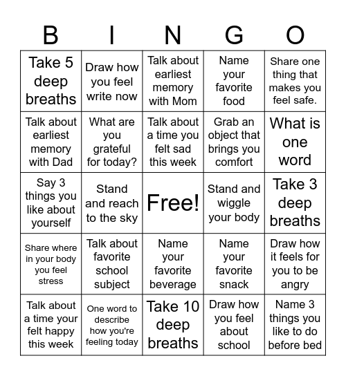 4/3/2024 Bingo Card