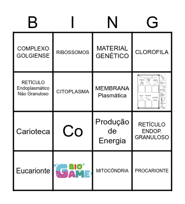Bingo Citologia Bingo Card