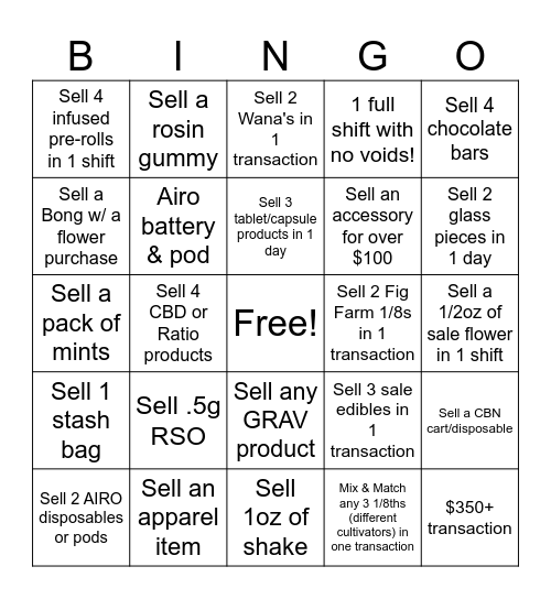 Hatch Bingo! Bingo Card