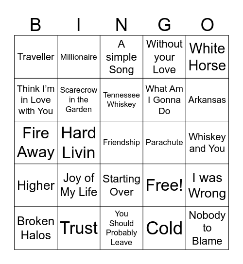 The North Dakota Stapler Bingo Card