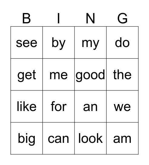 Tylan  Bingo Card