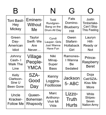 Radio Bingo "X" Marks The Bingo Card
