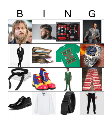 dress for success Bingo Card