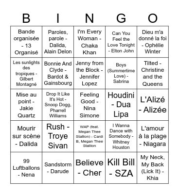 Bride to be-ngo (got it ?) Bingo Card