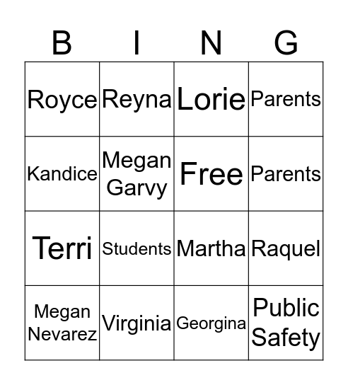 STEM CAMP 2016 Bingo Card