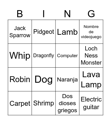 Infinite craft Bingo Card