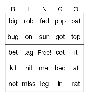 Eclipse Day 1st Grade Bingo Card