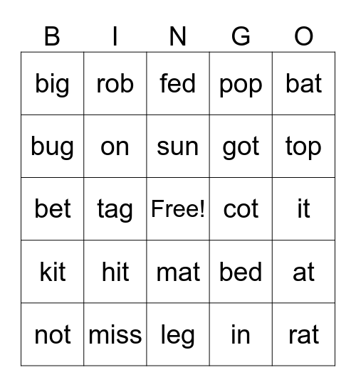 Eclipse Day 1st Grade Bingo Card