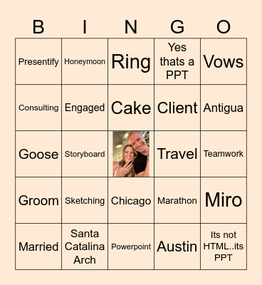 Stephanie is Getting MARRIED!! Bingo Card