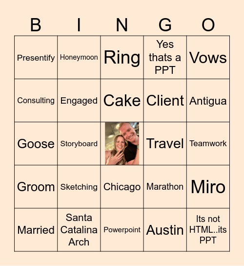 Stephanie is Getting MARRIED!! Bingo Card