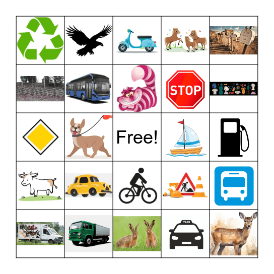 VS BUSSBINGO Card