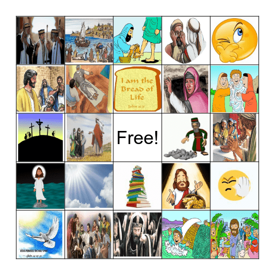 GOSPEL OF JOHN Bingo Card