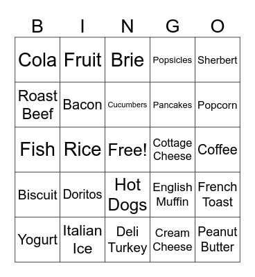 Phosphorus Bingo Card