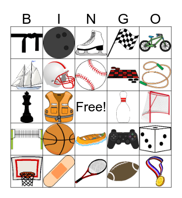 On Your Mark, Get Set, Read... Bingo Card