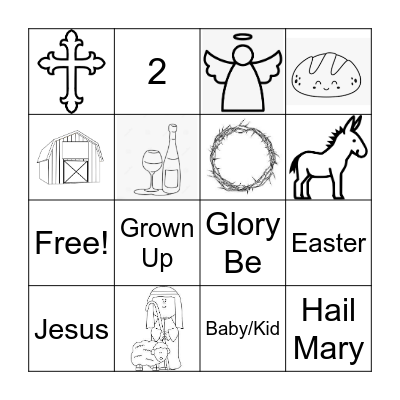 April First Grade Bingo Card