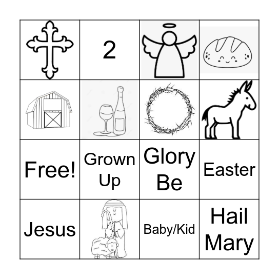April First Grade Bingo Card