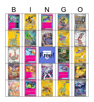 Temporal Forces Bingo Card