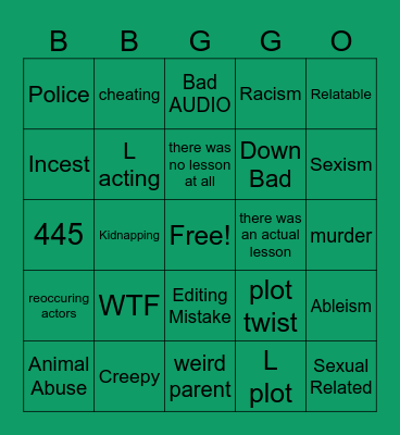 tmrws teachings Bingo Card