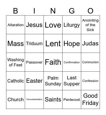 What Is Your Response? Bingo Card