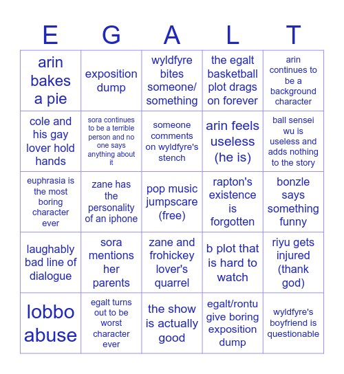 dr part 2 Bingo Card