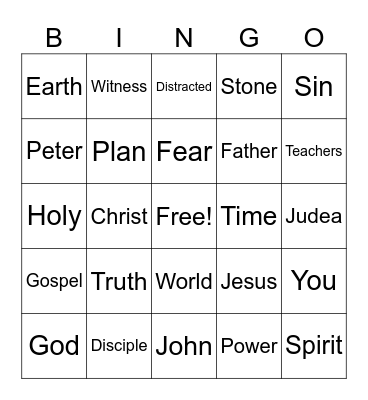 240407_YouWillBeMyWitnesses_Wk1 Bingo Card