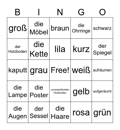 2KB - Schritt 21-24 D-NL - Buch 2 Bingo Card