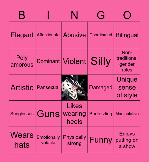 Valentino Bingo Card