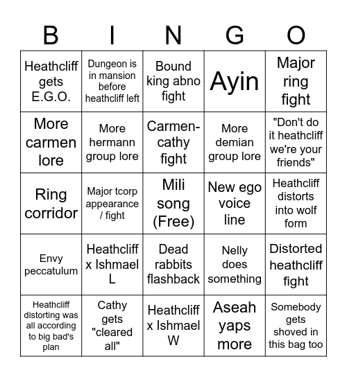 Chapter 3 part 3 bingo Card