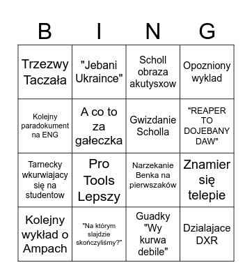 ADIRD 2024 Bingo Card