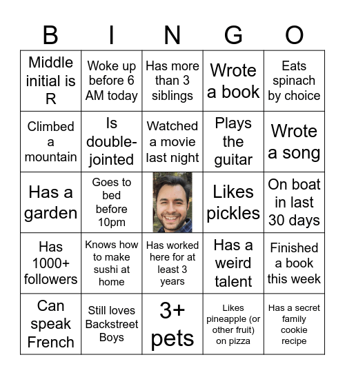Honors College Bingo! Bingo Card