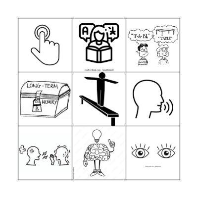 Brain Bingo Card