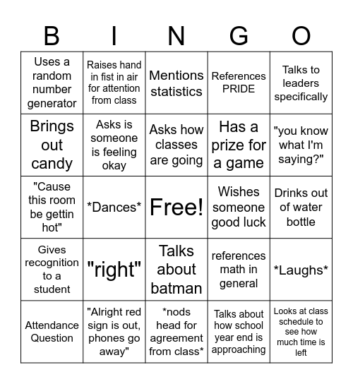 Number Bingo 1-75 Bingo Card