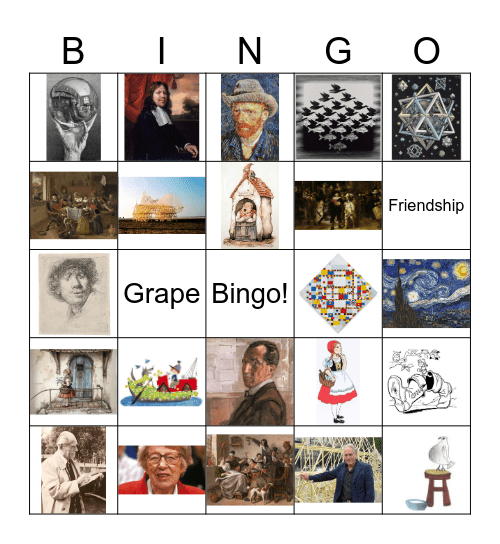 Abeltje term 1 Bingo Card