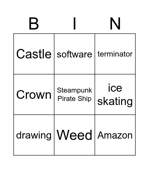 Japan 2024 Bingo Card