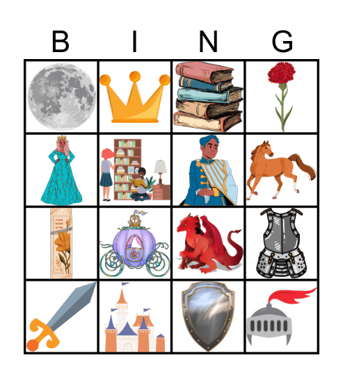 St. George's Day Bingo Card