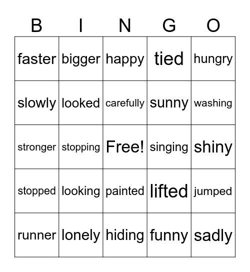 Blue -97-Bingo Card