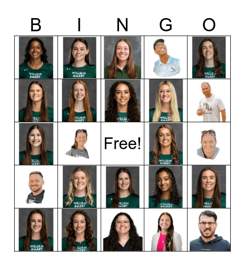 Tribe Volleyball Bingo Card