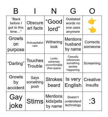 Charlingo Bingo Card