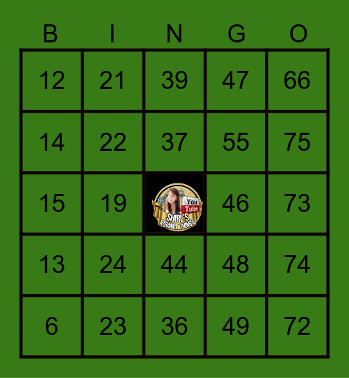 SHIRL'S STRANGE THINGS Bingo Card